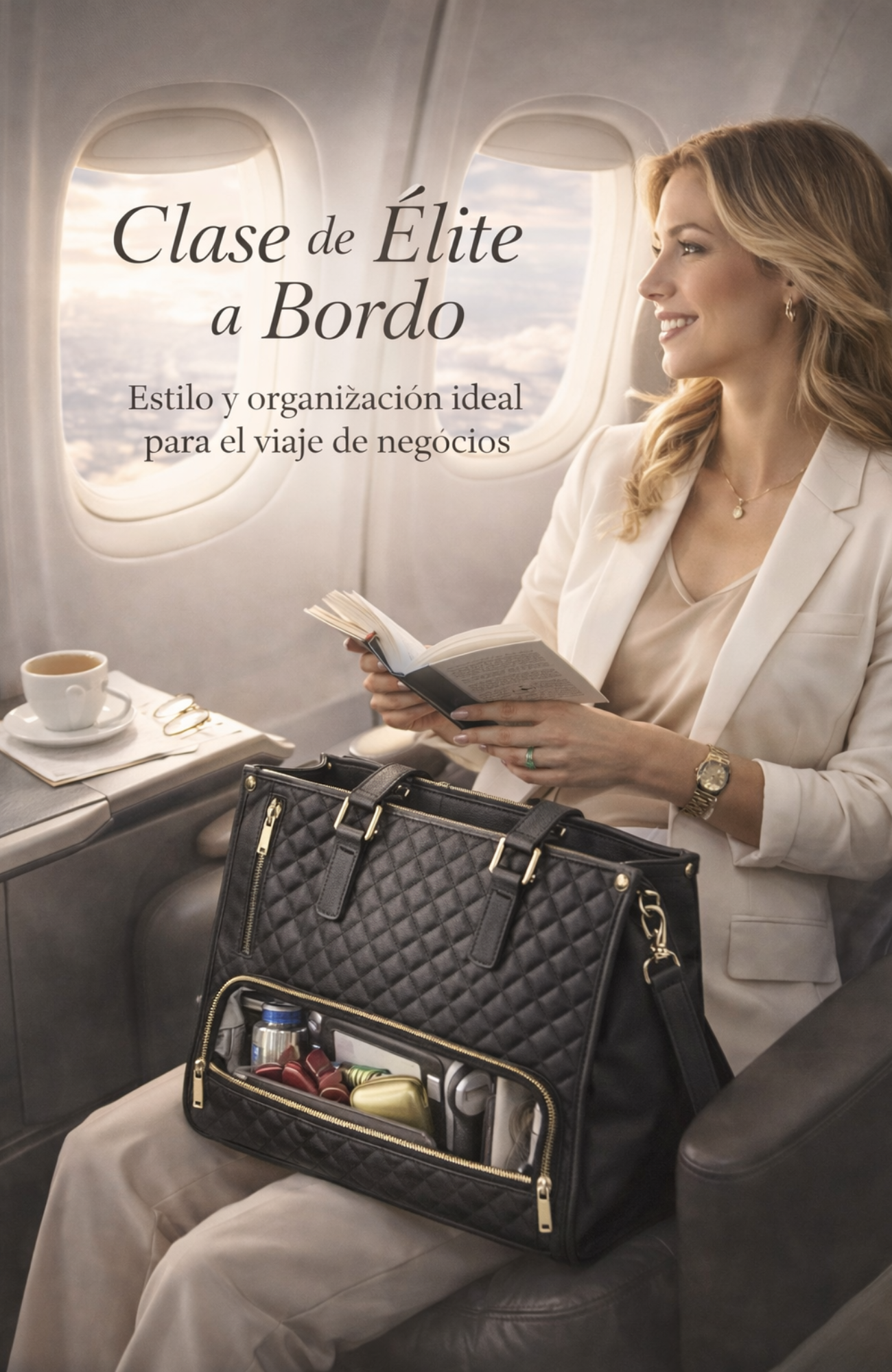 Élise - bolso ejecutivo tote 2 en 1